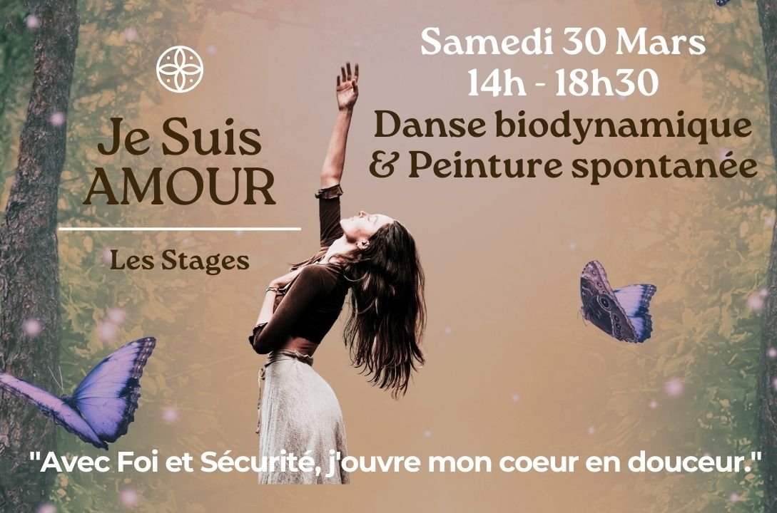 Stage Je suis Amour danse et peinture spontanée