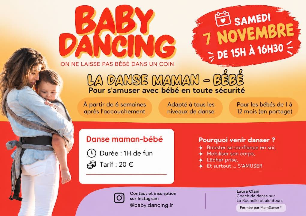 Baby Dancing 2026 Danse Maman-Bébé avec Laura